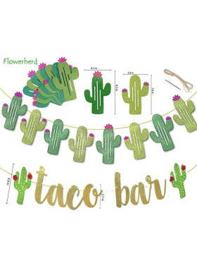 Гирлянда Мексиканская вечеринка, Taco Bar